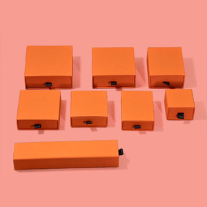 Caja de embalaje de joyería flotante engrosada con película de PE, de papel kraft, con logotipo estampado en caliente y bronceado, para pendientes y gafas, de la marca <span class=keywords><strong>Sensu</strong></span> personalizada. - Product Image 2