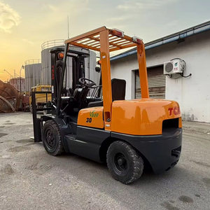 <b>Used</b> Japan Diesel TCM Forklift 3 Ton FD30 FD50 FD70 Side Shift Lifting Equipment 1220mm Fork Length 6 Months Warranty - Product Image 1