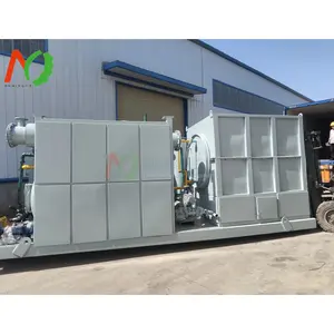 Automated And Multi-functional Waste Plastic Pyrolysis Used Oil Purifier Distillation Plant