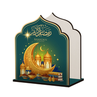 Support de rangement pour serviettes Eid Mubarak Ramadan Kareen, décoration islamique pour la maison, la cuisine, la table, le restaurant
