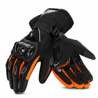 Gants de moto imperméables à faible MOQ pour adultes, utilisables en hiver pour le tourisme, les trajets quotidiens et le cyclisme