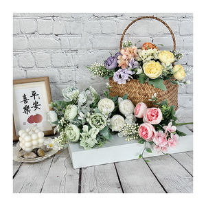 Meixue Menghuan QYY-517 de pivoine artificielle petit bouquet de pivoine nouveau produit de haute qualité usine en gros - Product Image 1