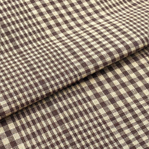 Summer Lightweight Khaki Brown Check Plaid TC 65% Poly 35% Baumwolle Schuluniform Stoff für Kinder Garn gefärbtes Kleid Philippinen - Product Image 5