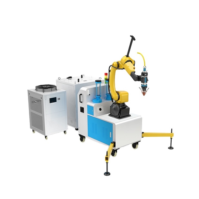 SENFENG Hot Sell  2022  Easy to Operate Mobile Robot Laser Cladding System of  Impeller Repair