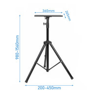 Trípode Multiusos Impermeable, Portátil e Inalámbrico, Ajustable en Altura, para Proyector, Computadora Portátil, Soporte para Piso, Capacidad de Carga de 50 kg
