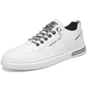 Chaussures de sport blanches respirantes, nouveau style printemps, tendance et polyvalentes, chaussures en toile pour hommes, chaussures de sport et décontractées - Product Image 5