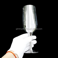 Acier inoxydable 304 de haute qualité pour verres à champagne et à vin rouge Outils de barre absorbant les chocs en forme d'ampoule