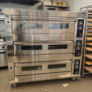 Four électrique <span class=keywords><strong>professionnel</strong></span> à 2 niveaux pour 4/6 plateaux, à économie d'énergie, pour restaurants, hôtels, snacks et pizzerias, directement de l'usine - Product Image 3