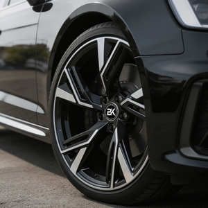 Jantes Bku forgées 5x112 18 19 20 21 pouces, finition noir brillant, pour Audi RS4 <span class=keywords><strong>RS6</strong></span> S4 B8 B9 A4 A6 Allroad Avant Wagon, jantes en alliage de course - Product Image 1