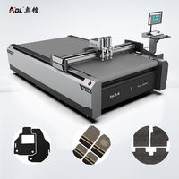 Mesin Pemotong Presisi Tinggi AOL CNC untuk Interior Mobil, Meja Flatbed, Karpet Bagasi, Sarung Jok dengan Rak Gigi CCD