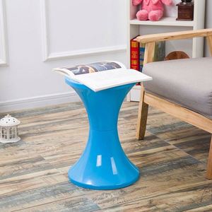 Creative Portable Adjustable Plastic Low <b>Stool</b> Storage for Living Room <b>Bedroom</b> Accent Design Shoe Changing <b>Stool</b> Hotel School - Product Image 3