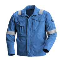 Veste de travail FR personnalisée pour hommes - Haute visibilité, antistatique, certifiée NFPA 2112, vêtements de travail de sécurité industrielle à manches longues