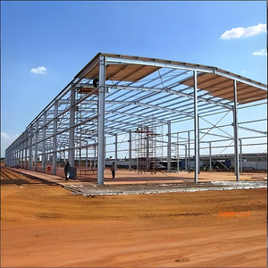 Chất lượng cao hiện đại đúc sẵn Kết Cấu Thép nhịp dài trang trại lợn & Gà Xây Dựng Nhà chống cháy Tính năng chống nước - Product Image 3