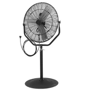 High Quality Air Cooler Domestic Standing Humidifier Misting Fan With Water Mist Fan Spray