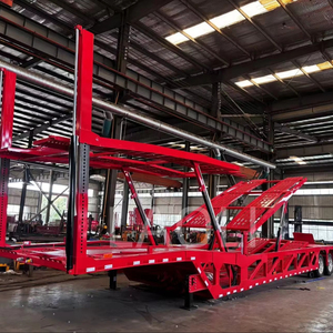 Vente directe d'usine <span class=keywords><strong>de</strong></span> haute qualité 2 & 3 essieux en acier U-Haul remorques <span class=keywords><strong>de</strong></span> voiture pour voiture transporteur camion <span class=keywords><strong>remorque</strong></span> voiture d'occasion chariot - Product Image 1