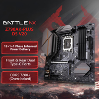 Nouvelle carte mère de bureau BATTLE-AX Z790AK-PLUS D5 V20 DDR5 DIMM AMD 7000 9000 9000G Gaming en stock