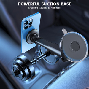 Supporto per Telefono Auto 2 in 1 di Alta Qualità: Montaggio su Bocchetta dell'Aria e Supporto a Ventosa per Cruscotto, Compatibile con Tutti gli Smartphone - Product Image 3