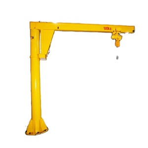 Contrôle 250kg 500kg 1 tonne 2 tonnes 3 tonnes 5 tonnes 20t Colonne d'atelier Grue à flèche électrique montée au sol Prix - Product Image 1