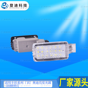 เดงดีเทคไฟ LED ประตูรถ Pz032 แสงสีขาวสำหรับโตโยต้า เปอโยต์ อคูร่าเปลือกใสพลาสติกอายุการใช้งาน 50000 ชม. - Product Image 3