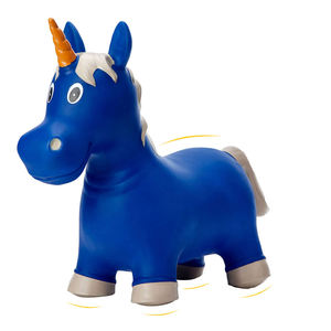 Cheval sautant enfants jouet animaux sautant jouets gonflables sautant <span class=keywords><strong>cerf</strong></span> rose pour tout-petit jouant - Product Image 1