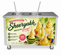 Machine à crème glacée afghane JinLiSheng, équipement professionnel pour la crème glacée Sheeryakh