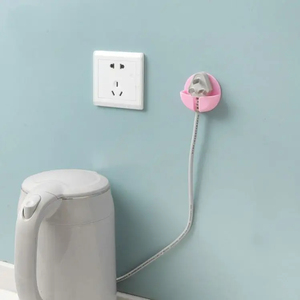 Creative Power Plug Self Sticky <b>Hook</b> Multifunctional Storage Retainer Plug Holder Novelty <b>Hooks</b> - Product Image 3