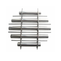 Grille magnétique en néodyme Permanent SUS304, grille à grille magnétique à deux couches onze 13 tuyaux