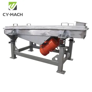 CY-MACH vaglio vibrante per pellet di legno/setacciatrice lineare per segatura