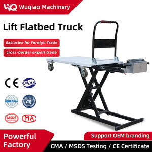 वकुइओ मशीनरी-निर्यात-केवल इलेक्ट्रिक फ्लैटबेड ट्रक स्वचालित हाइड्रोलिक लिफ्ट कैंची-प्रकार पोर्टेबल हैंडलिंग लौह भंडारण ओएम - Product Image 5