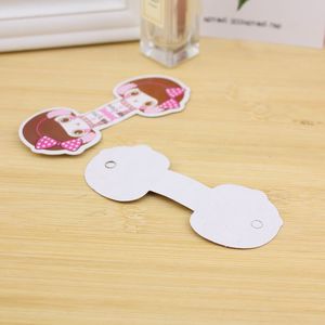 Pequeñas Tarjetas de Belleza con Pegatinas de Dibujos Animados, Impresión Digital Blanca, Regalos Promocionales - Product Image 4