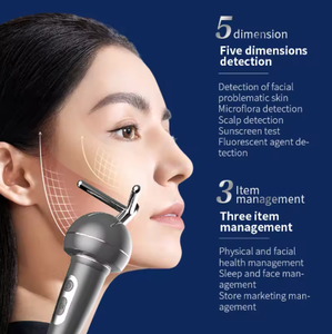 3D AI Pele Analyzer Espelho Mágico Análise do couro cabeludo Gestão Saúde Scalp Test Machine Desktop Hair Loss Prevention Skin Tester - Product Image 4