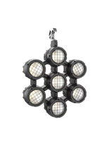 Projecteur LED Slim Par 65 DMX RGBALC IP65 à Angle de Faisceau Infini, 176*2W, en Aluminium Moulé, CRI 92, Dimmable 1800-8500K, pour Scène et DJ