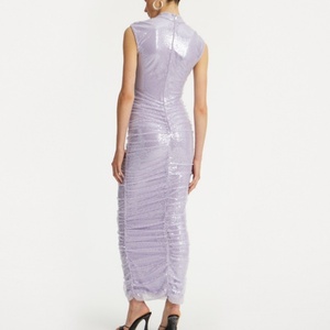 Vestido Largo de Lentejuelas Francés Nuevo de Alta Calidad 2025, Vestido de Noche Sexy y Ajustado para Mujer, Vestido de Fiesta - Product Image 2