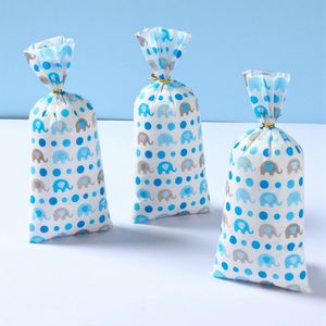 Elefante rosa y azul <span class=keywords><strong>bolsas</strong></span> <span class=keywords><strong>de</strong></span> plástico <span class=keywords><strong>para</strong></span> dulces bolsa <span class=keywords><strong>de</strong></span> galletas <span class=keywords><strong>para</strong></span> Baby Shower género revelar niños decoraciones <span class=keywords><strong>para</strong></span> fiesta <span class=keywords><strong>de</strong></span> cumpleaños - Product Image 5