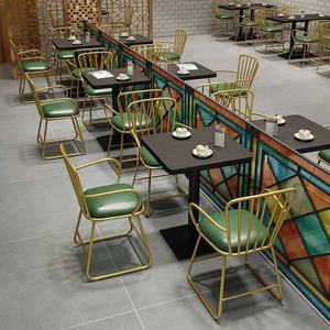 Mesa de comedor rápida, silla, cabina, sofá, restaurante occidental, cafetería, restaurante de té de Hong Kong, silla de mesa, sofá de restaurante combinado - Product Image 4