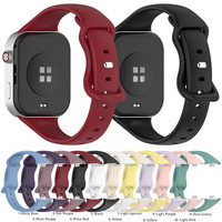 Schlankes Dünnes Silikonarmband für Redmi Watch 6 Active Weiches Schmales Sportarmband für Xiaomi Redmi Watch 6 Lite Damen Herren