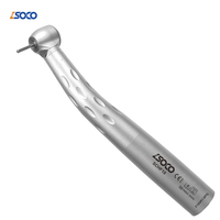 Pièce à main dentaire à haute vitesse à fibre optique avec raccord rapide F19GK1 pour pièce à main turbine LED Kavo 4 ou 6 trous