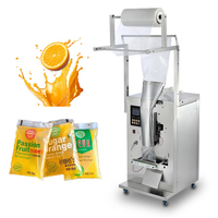 Machine de remplissage et scellage automatique, appareil vertical en gelée, glace, nouée, miel, lait, bâtonnets, emballage de liquide, ml