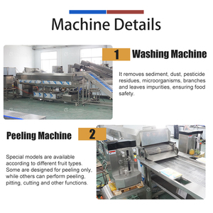Commercial Pineapple <b>Juice</b> Processing Line Pineapple Washing Peeling and <b>Juice</b> <b>Squeezer</b> Machine - Product Image 2