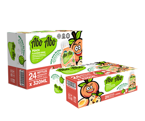 น้ำเสาวรสอาโบะ อาโบะ 320 มล. x 24 ขวด/ลัง รสชาติปรับแต่งได้ พร้อมเยลลี่มะพร้าว รับผลิตแบบ OEM และติดฉลากสินค้าภายใต้แบรนด์ของคุณเอง - Product Image 4