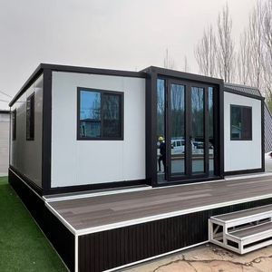 Maison préfabriquée en conteneur de 20 pieds, maison modulaire, maison en conteneur portable, maison mobile à bas <span class=keywords><strong>prix</strong></span> pour vivre et travailler - Product Image 1