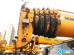 מנוף בנייה רשמי של XCMG דגם QY110K, מנוף משאית משומש במשקל 110 טון, במצב טוב - Product Image 5