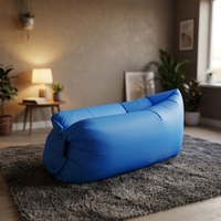 Canapé gonflable portable moderne, chaise longue individuelle, pour extérieur, plage, camping, voyage