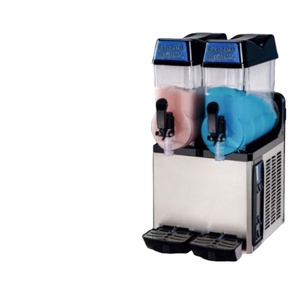 Compact Design 2-Bowl Slush Machine Commercial, Ideal for Small Spaces Like Kiosks and Convenience Stores - Product Image 1