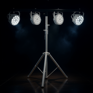 Barra de iluminación en T de 39 pulgadas con barra transversal de metal y 4 luces LED para fiestas y eventos - Product Image 2