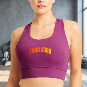 Soutien-gorge de sport grande taille pour femme, respirant, léger, pour yoga, gym, fitness, entraînement, avec bretelles croisées et dos ouvert, vêtements de sport - Product Image 4