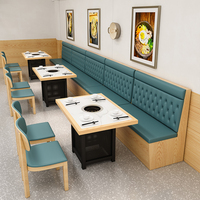 UPTOP Vente en gros Fabricant de meubles en bois massif Stands de meubles de restaurant Stand de café Stand de restaurant