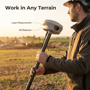 Módulo Internacional SOUTH S20 GPS RTK GNSS con Software y Firmware SurvStar Actualizables, Equipo de Topografía, Receptor GPS GNSS RTK - Product Image 4