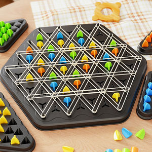 Giáo dục đồ chơi hình học chuỗi cờ vua câu đố trò chơi ban nhạc cao su hình học trò chơi cờ vua Yiwu đại lý mua hàng - Product Image 2