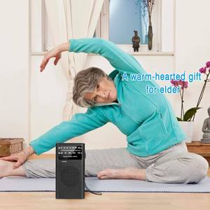 Radio AM FM Retro de Fábrica, Portátil de Bolsillo, Recepción de Largo Alcance, Plástico ABS, Altavoz Integrado, Batería Recargable, Ligero - Product Image 6